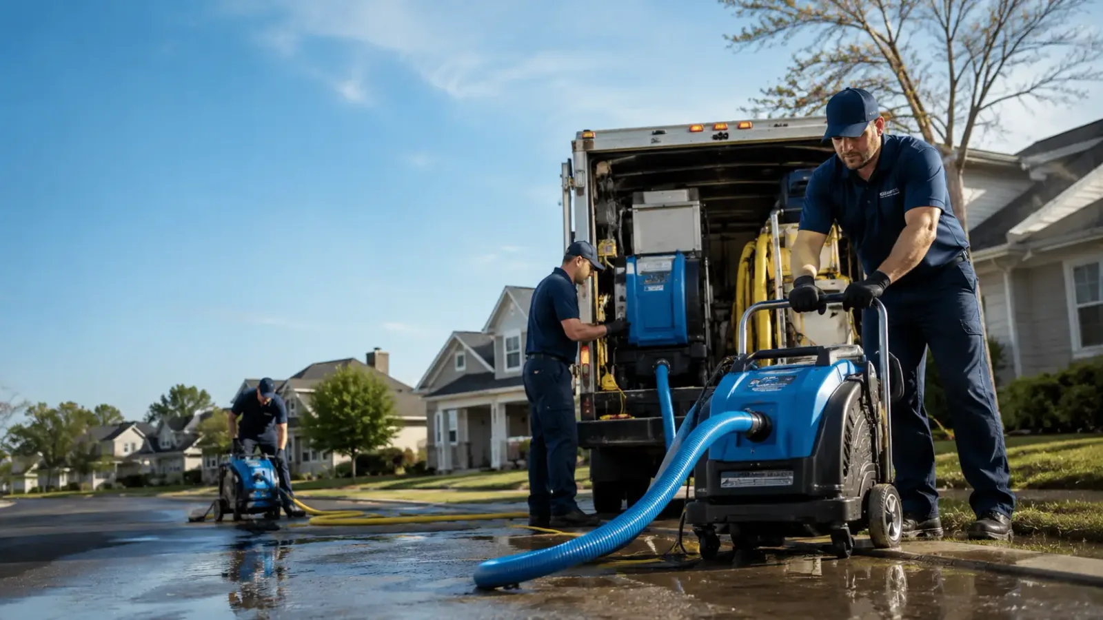 Flood Damage Cleanup in Twin Oaks, OK
